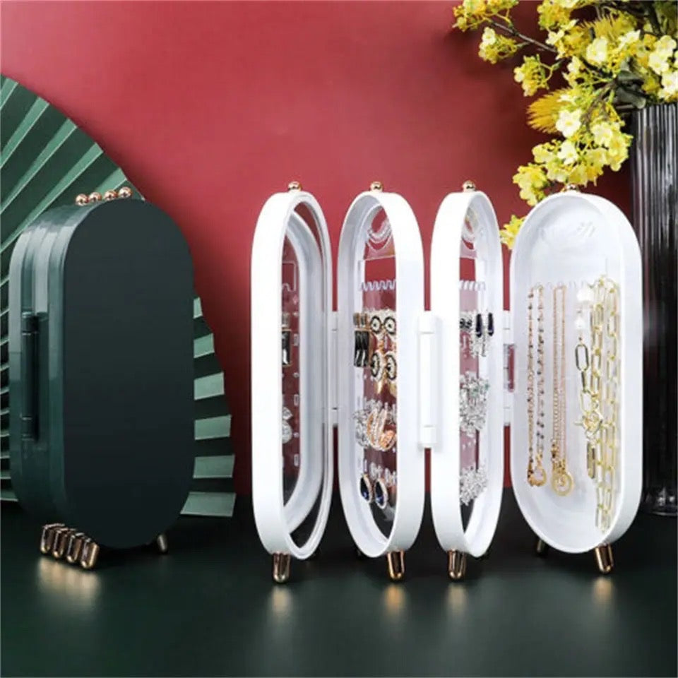 boîte de rangement pliable pour bijoux