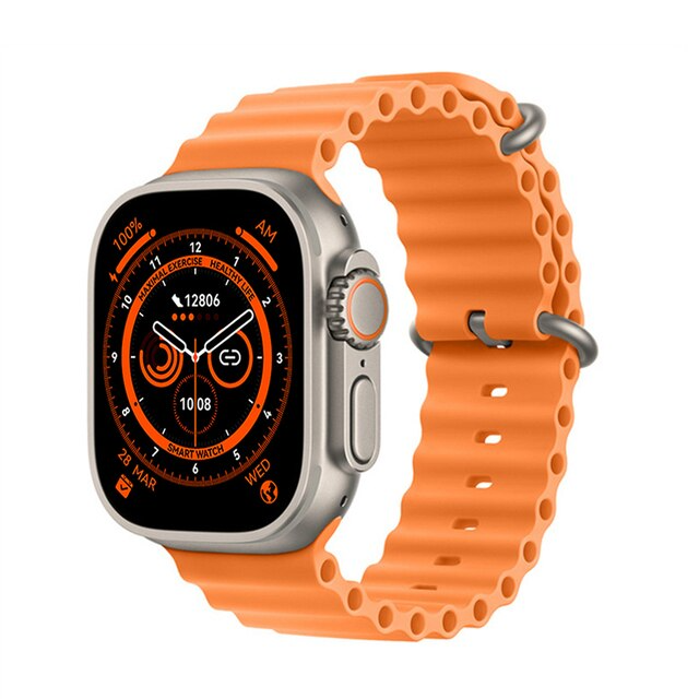 X10-ULTRA 8 montre intelligente - X10 Maroc - Livraison gratuite - Orange