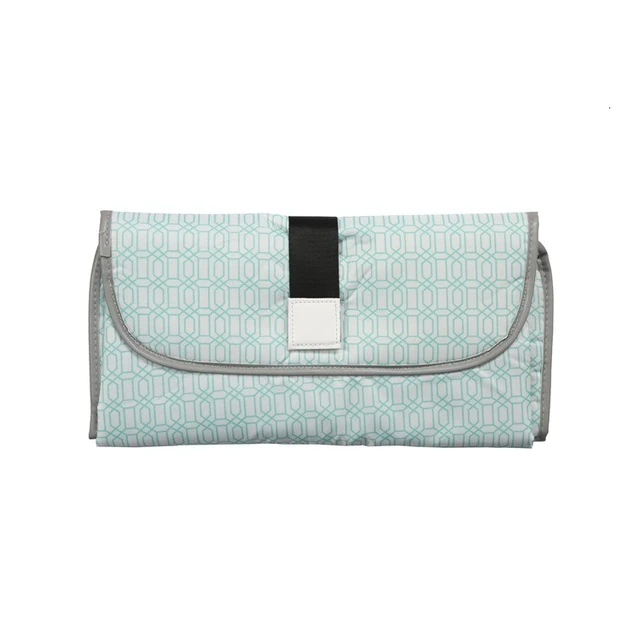 Matelas à langer Portable pour bébé - X10 Maroc - Livraison gratuite - Géométrie vert clair