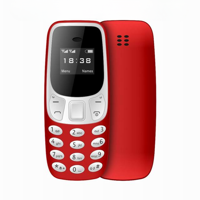 Mini téléphone et changeur de voix - X10 Maroc - Livraison gratuite - Rouge
