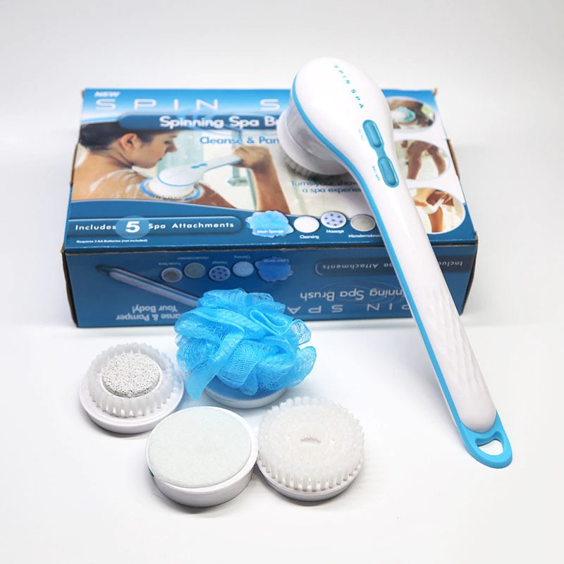 Brosse de bain-douche électrique 5 en 1 - X10 Maroc - Livraison gratuite -
