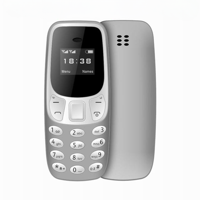 Mini téléphone et changeur de voix - X10 Maroc - Livraison gratuite - Gris