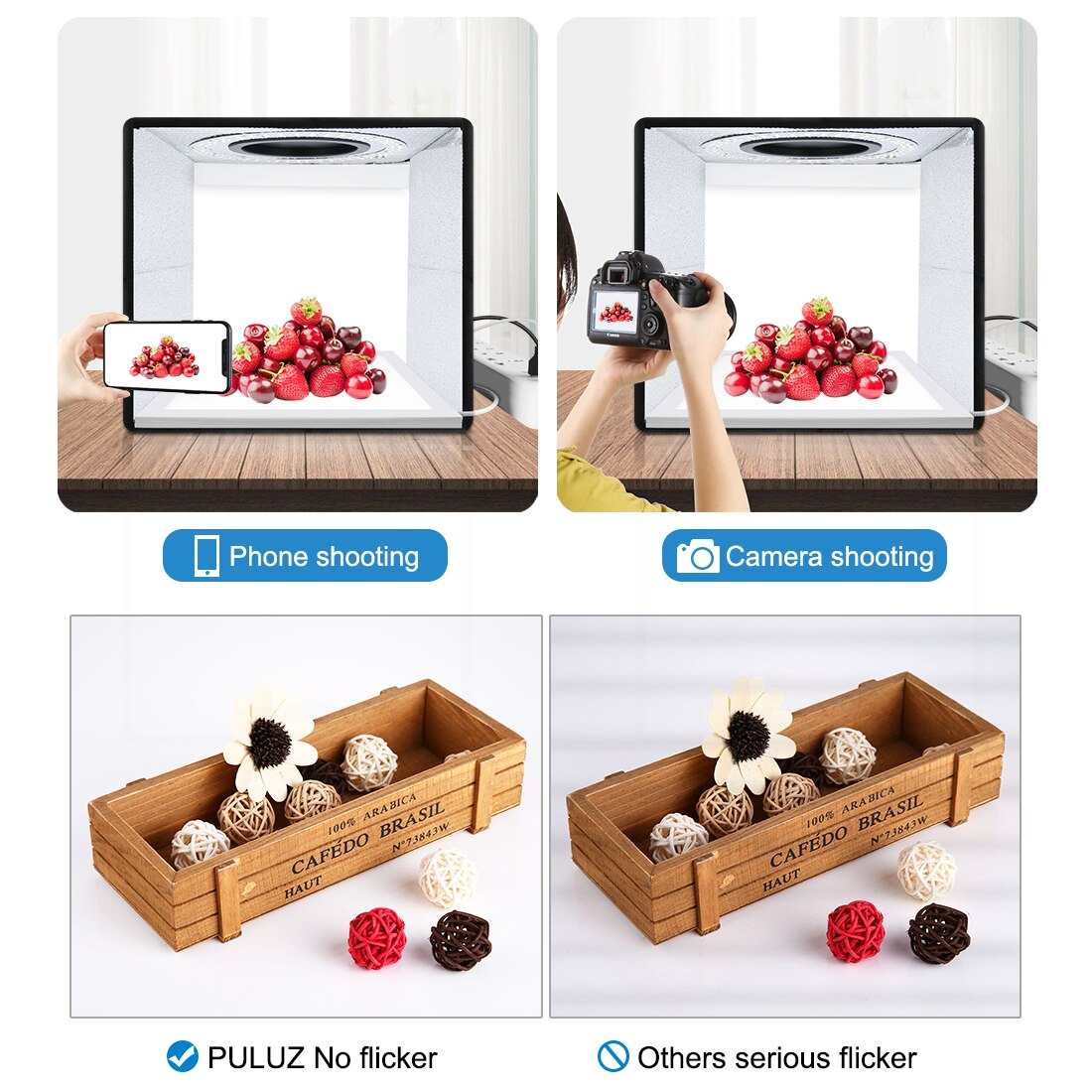 X10-Mini Photo Studio Light Box - X10 Maroc - Livraison gratuite -