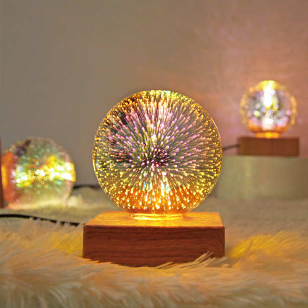 X10-Boule de Cristal Led Lumineuse - X10 Maroc - Livraison gratuite -