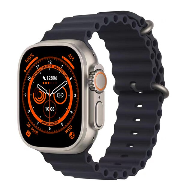 X10-ULTRA 8 montre intelligente - X10 Maroc - Livraison gratuite - Noir