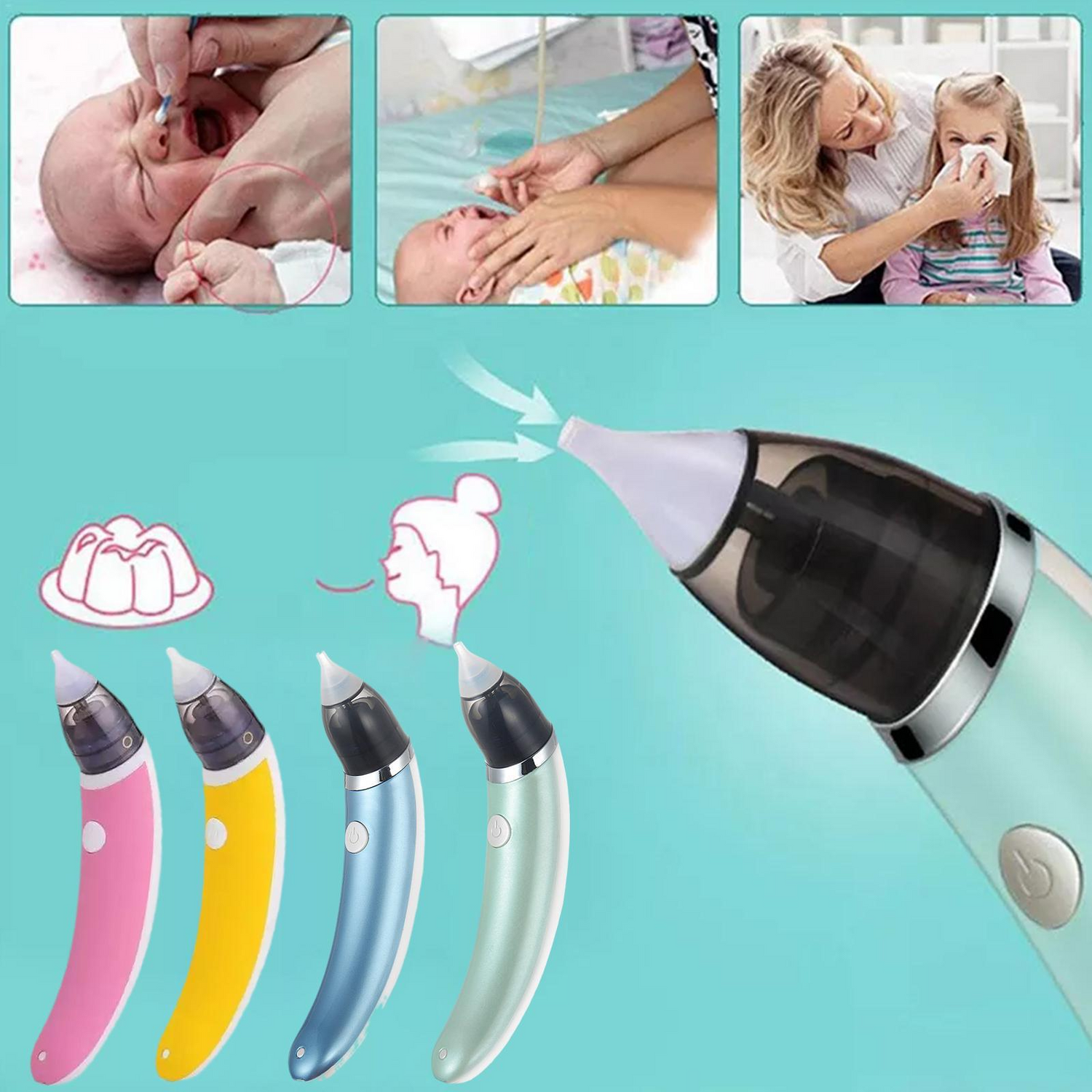 Aspirateur Nasal électrique pour nouveau-né - X10 Maroc - Livraison gratuite -