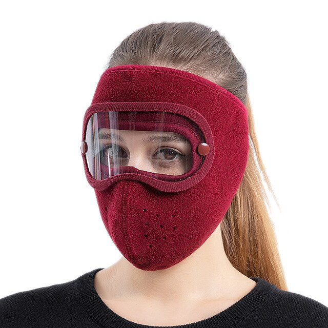 Couvre-Visage Sportif Hivernal - X10 Maroc - Livraison gratuite - Rouge