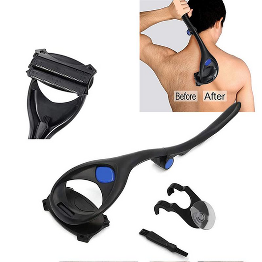 X10-Rasoir Pliable avec Longue Poignée