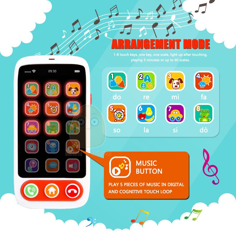 X10-Phone portable pour bébés - X10 Maroc - Livraison gratuite -