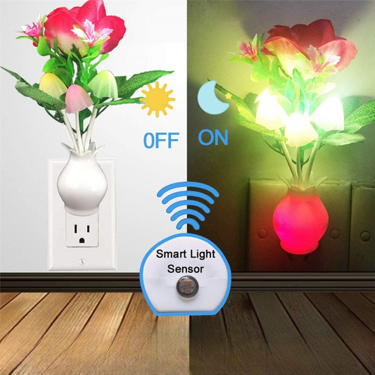 X10-Veilleuse LED Fleurie - X10 Maroc - Livraison gratuite -