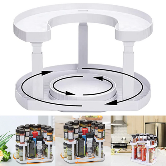 X10-Support à épices rotatif - X10 Maroc - Livraison gratuite -