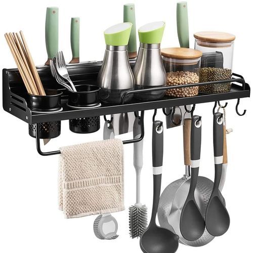 Support de rangement de cuisine en aluminium multifonctionnel - X10 Maroc - Livraison gratuite -