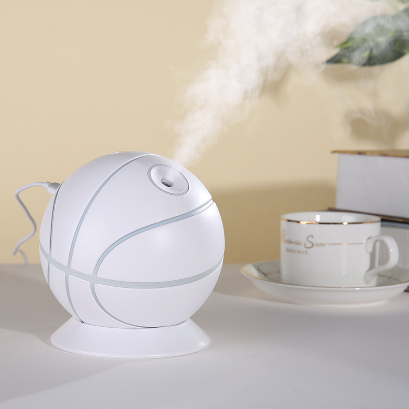 Humidificateur design en forme de Basket-ball - X10 Maroc - Livraison gratuite - Blanc