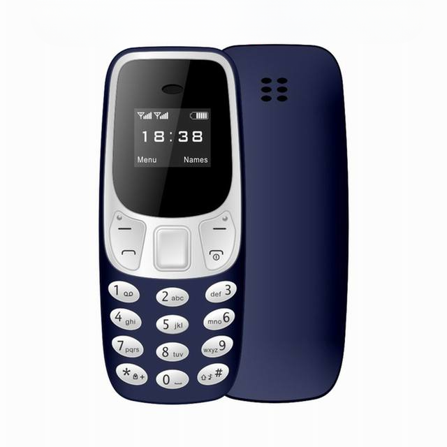 Mini téléphone et changeur de voix - X10 Maroc - Livraison gratuite - Bleu