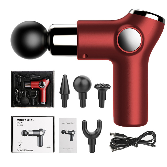 Pistolet de massage profond - X10 Maroc - Livraison gratuite - Rouge