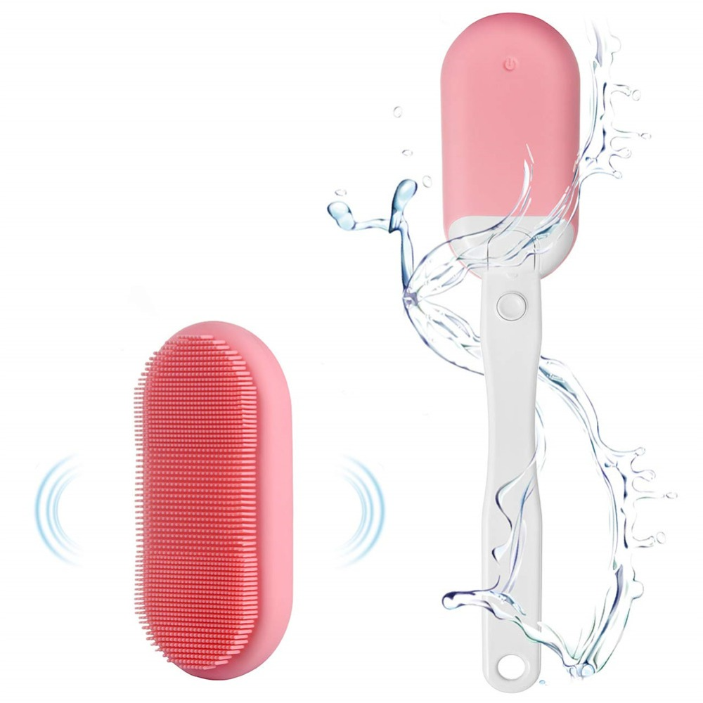 Brosse de Bain Électrique Étanche - X10 Maroc - Livraison gratuite - Rose