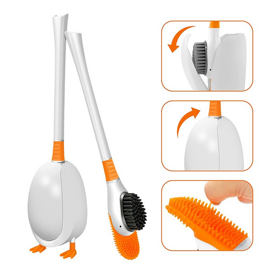 Brosse de bain tête de canard - X10 Maroc - Livraison gratuite -