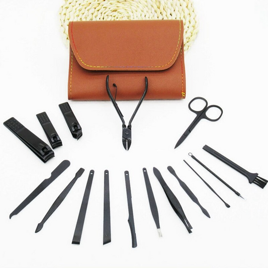 Ensemble de coupe-ongles professionnels - X10 Maroc - Livraison gratuite - Marron