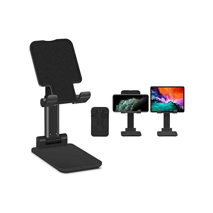 Support de téléphone portable pliable et réglable - X10 Maroc - Livraison gratuite -