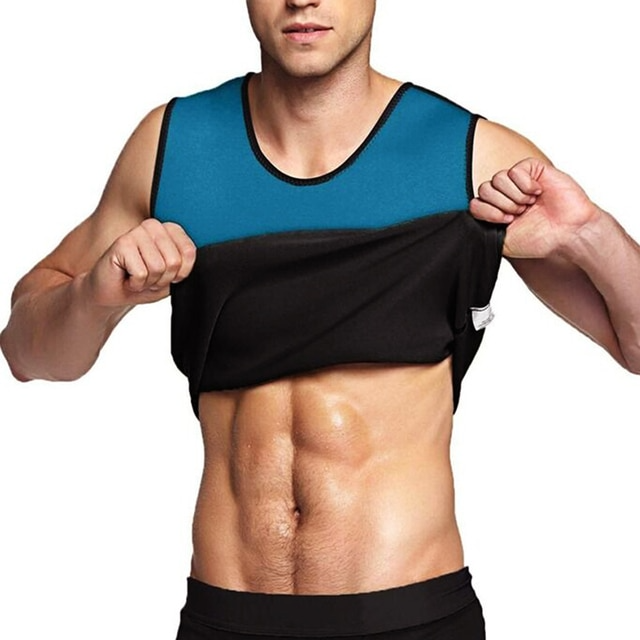 Gilet amincissant pour hommes - X10 Maroc - Livraison gratuite - Bleu