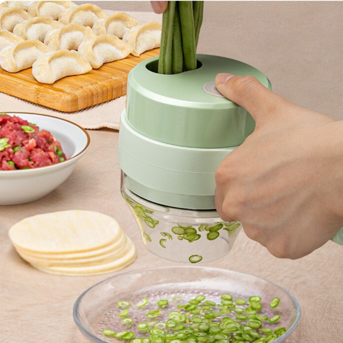 X10-Coupe-légumes électrique 4 en 1 - X10 Maroc - Livraison gratuite -