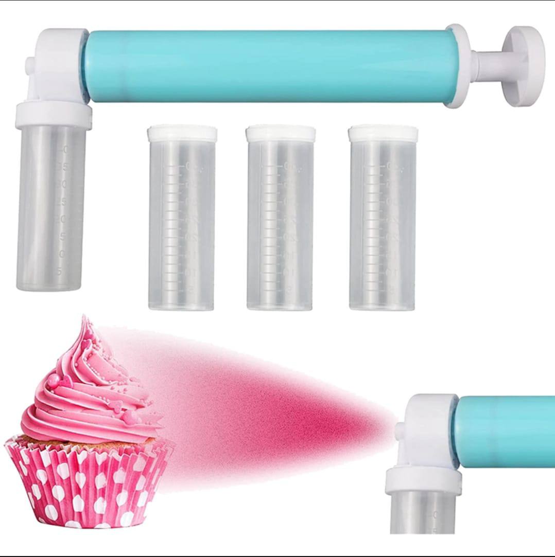 Le pulvérisateur à gâteau est un excellent plastique facile à nettoyer