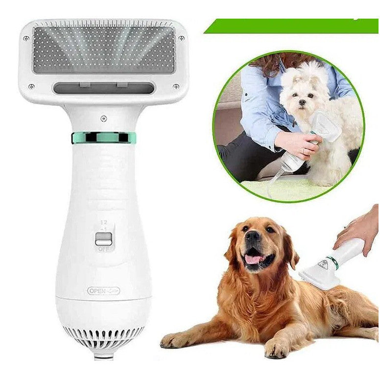 Brosse antibruit et sèche-cheveux 2 en 1 pour chats et chiens - X10 Maroc - Livraison gratuite -