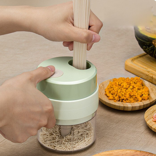 X10-Coupe-légumes électrique 4 en 1 - X10 Maroc - Livraison gratuite -