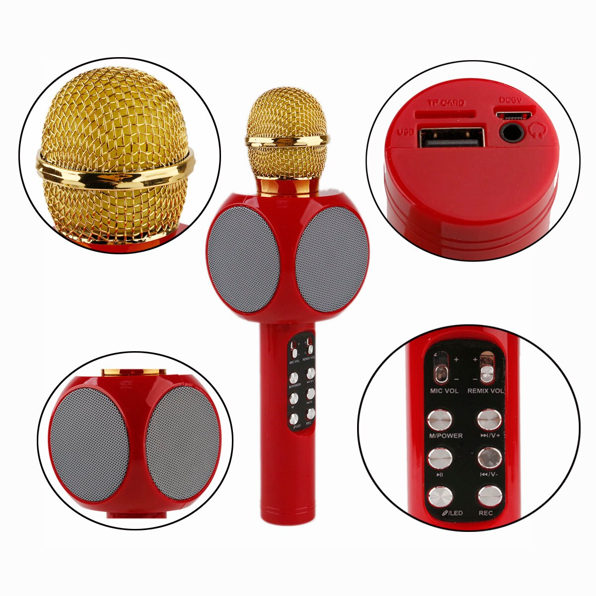 X10-Microphone sans fil karaoké - X10 Maroc - Livraison gratuite -
