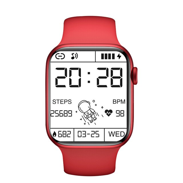 X10-T200 Plus Montre connectée - X10 Maroc - Livraison gratuite - Rouge