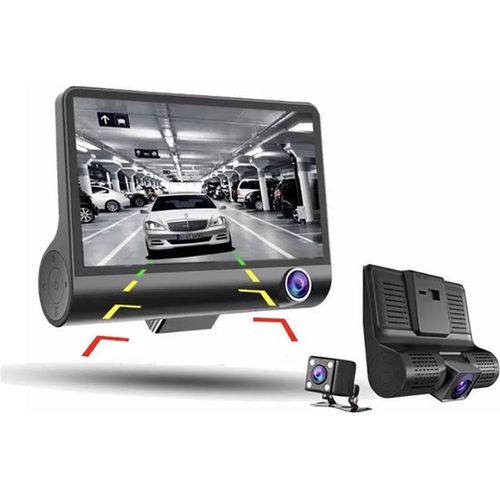 DVR 3 Caméra De Voiture Vidéo Full HD 1080P