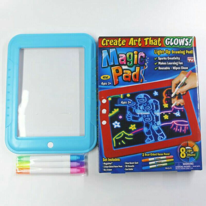 Planche à dessin magique 3D - X10 Maroc - Livraison gratuite - Bleu clair