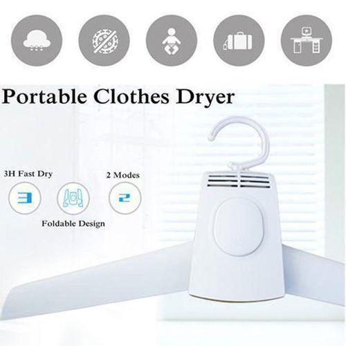 Dessiccateur portatif de vêtements, support se pliant de cintre avec construit dans le dessiccateur électrique - X10 Maroc - Livraison gratuite -