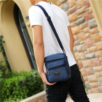 Sac à bandoulière pour hommes - X10 Maroc - Livraison gratuite - Bleu