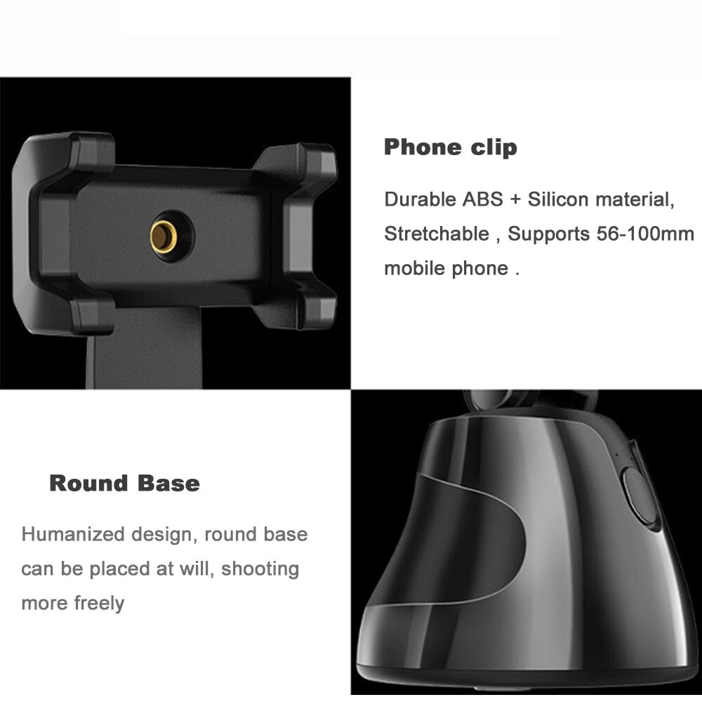 Bâton de Selfie intelligent Auto Rotation à 360 degrés - X10 Maroc - Livraison gratuite -