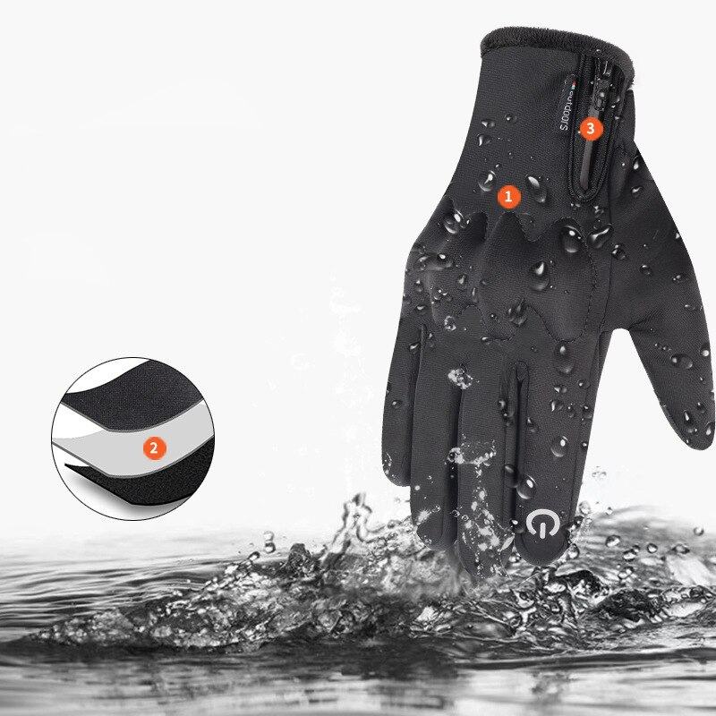 Gants de Moto thermique tactile - X10 Maroc - Livraison gratuite -