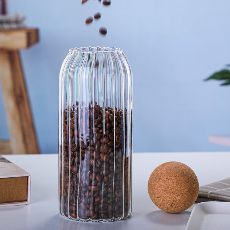 Bocaux de stockage en verre (3ps)