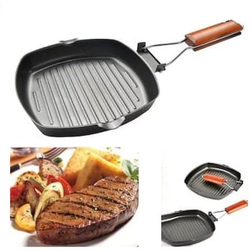 Meilleure poêle à griller antiadhésive avec poignée amovible