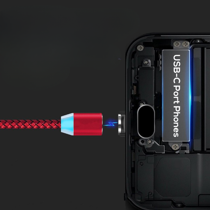 Câble de charge magnétique 3en1 - X10 Maroc - Livraison gratuite -