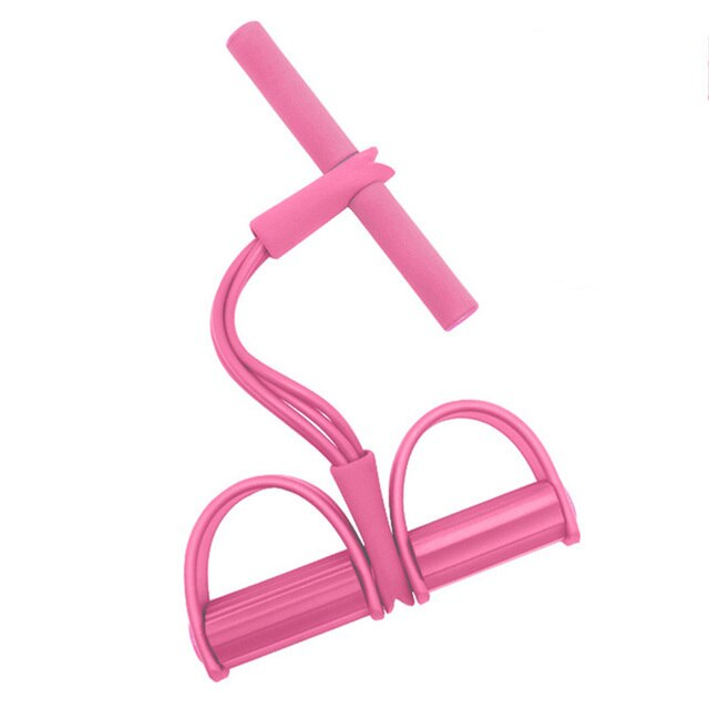 Corde de traction élastique de Fitness - X10 Maroc - Livraison gratuite - Rose