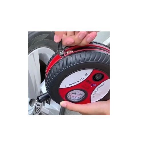 Gonfleur d'air de voiture électrique portable, mini gonfleur de pneu - X10 Maroc - Livraison gratuite -