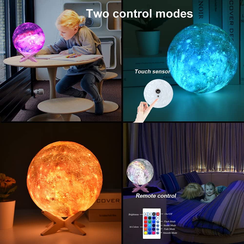 Lampe de lune volcanique à LED - X10 Maroc - Livraison gratuite -