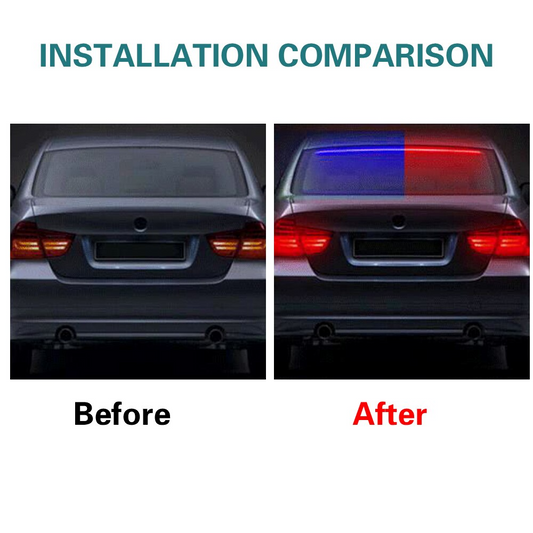 Bande lumineuse LED rouge et bleue - X10 Maroc - Livraison gratuite -