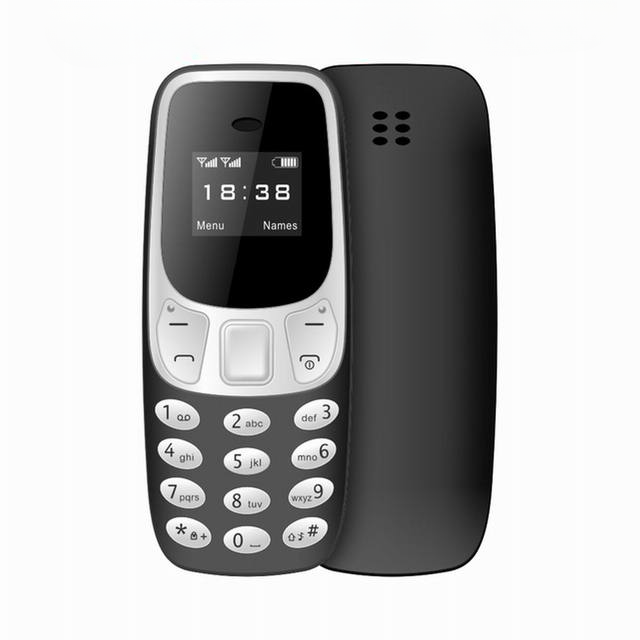 Mini téléphone et changeur de voix - X10 Maroc - Livraison gratuite - Noir