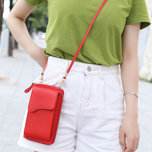 X10-Sac à bandoulière en cuir