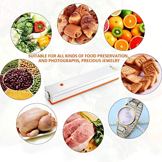 Machine à emballer sous vide automatique pour conserver les aliments, mains libres - X10 Maroc - Livraison gratuite -