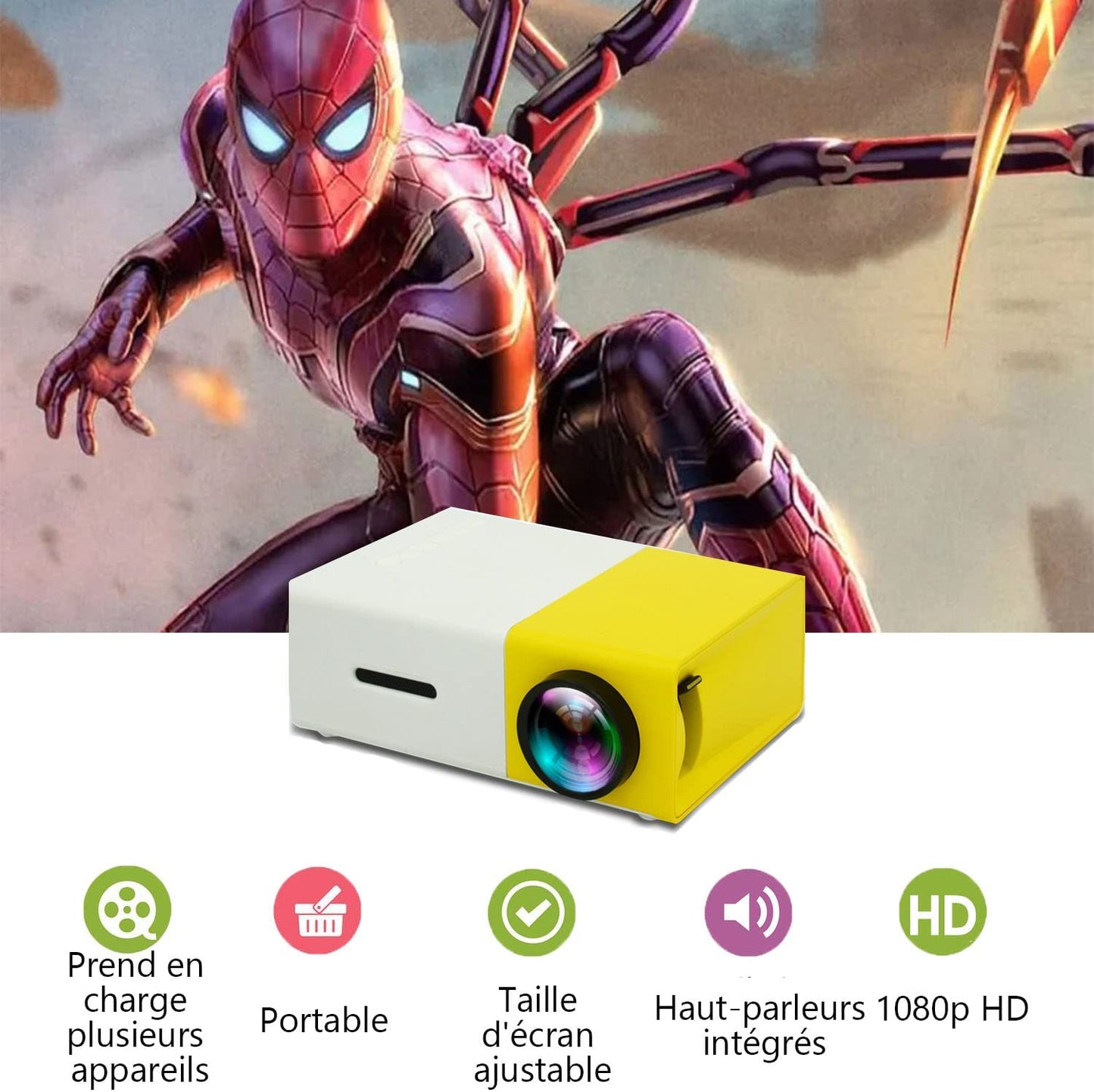 Mini Home Projecteur LCD - ciné