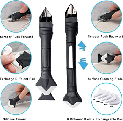 Outil de finition de capsulage Racloir d'angle de colle de verre - X10 Maroc - Livraison gratuite -