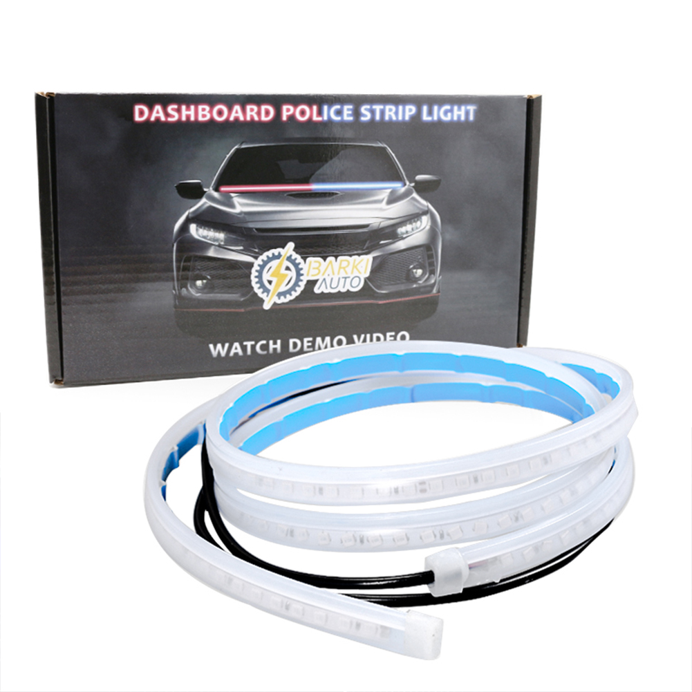 Bande lumineuse LED rouge et bleue - X10 Maroc - Livraison gratuite -