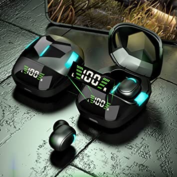 1 Pair Durable Compact Bluetooth-compatible Earbud Low Latency Sweat-proof Ergonomic Noise Reduction - X10 Maroc - Livraison gratuite -